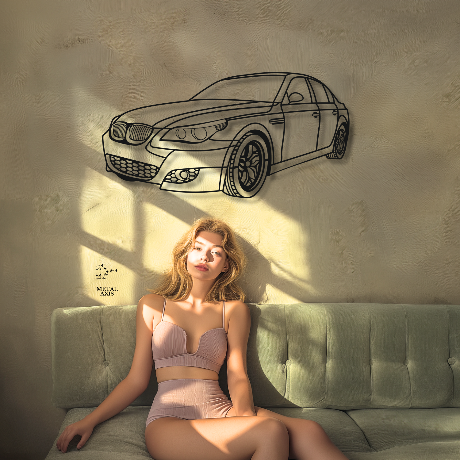 BMW E60 – Sportowa elegancja na Twojej ścianie - obrazek 3