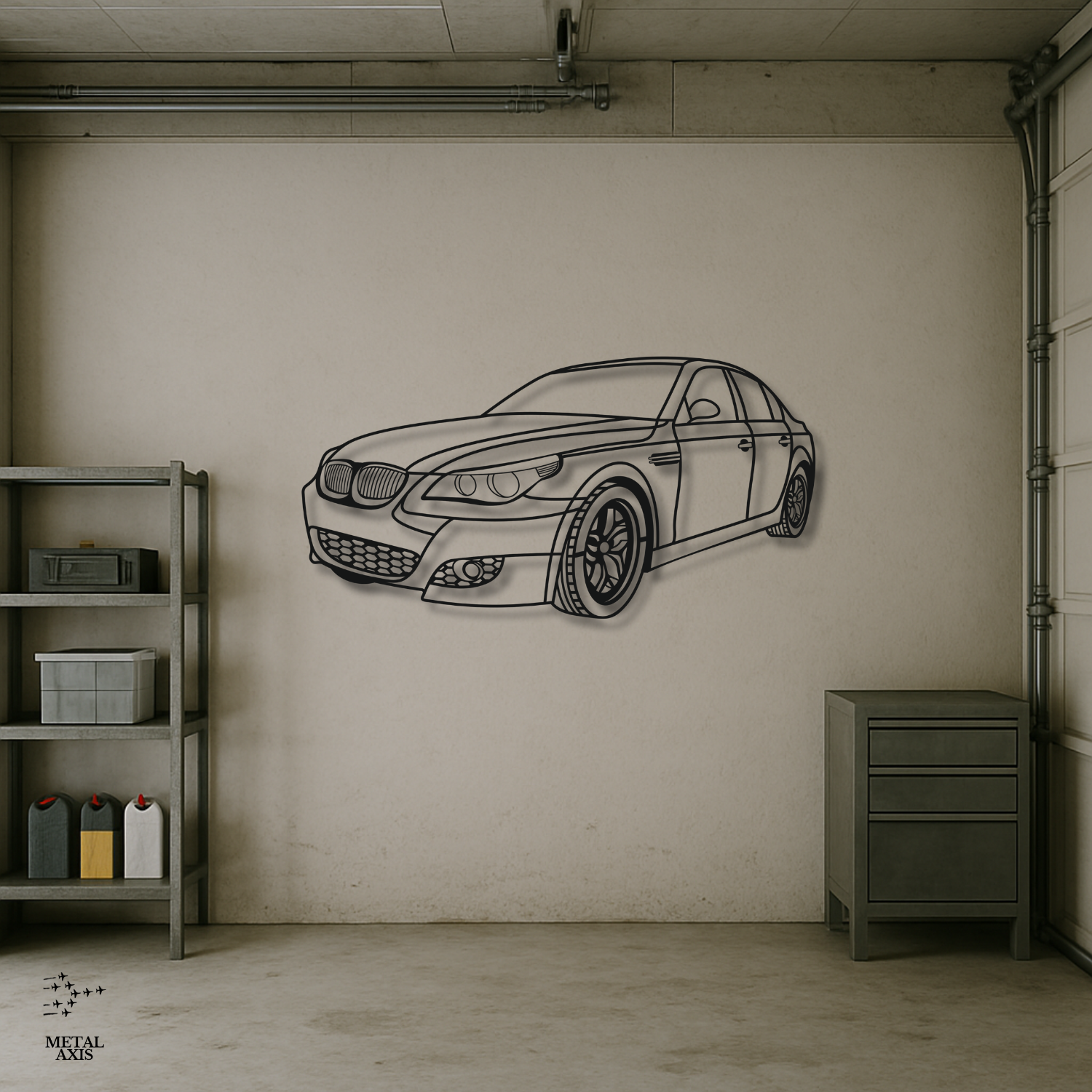 BMW E60 – Sportowa elegancja na Twojej ścianie - obrazek 4