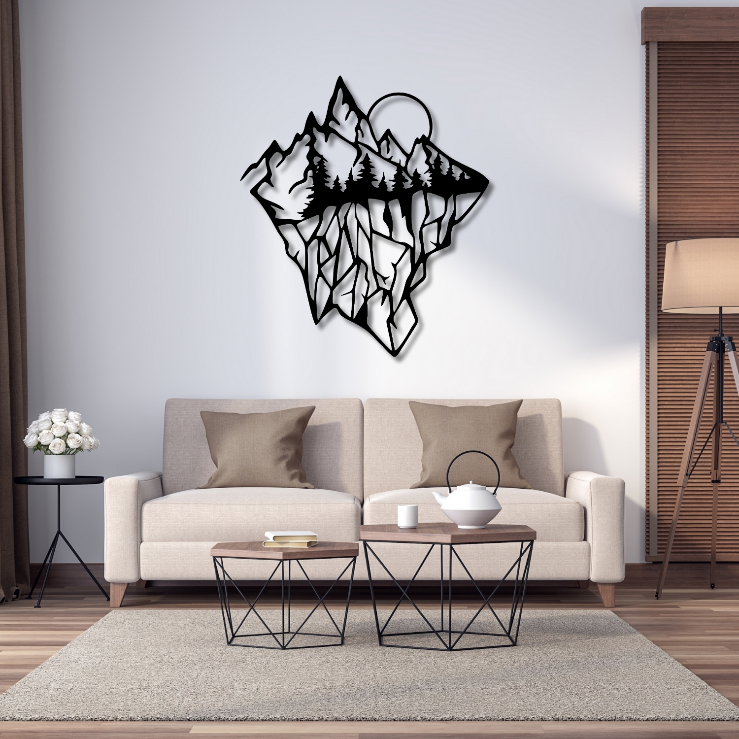 Geometryczna Góra – Nowoczesna Elegancja z Górskim Charakterem - obrazek 3