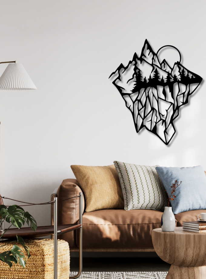Geometryczna Góra – Nowoczesna Elegancja z Górskim Charakterem