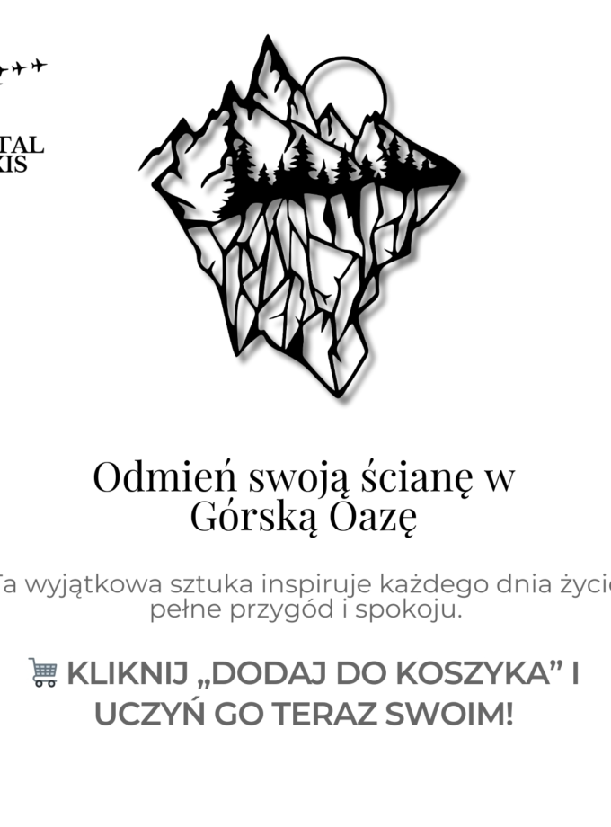 Geometryczna Góra – Nowoczesna Elegancja z Górskim Charakterem