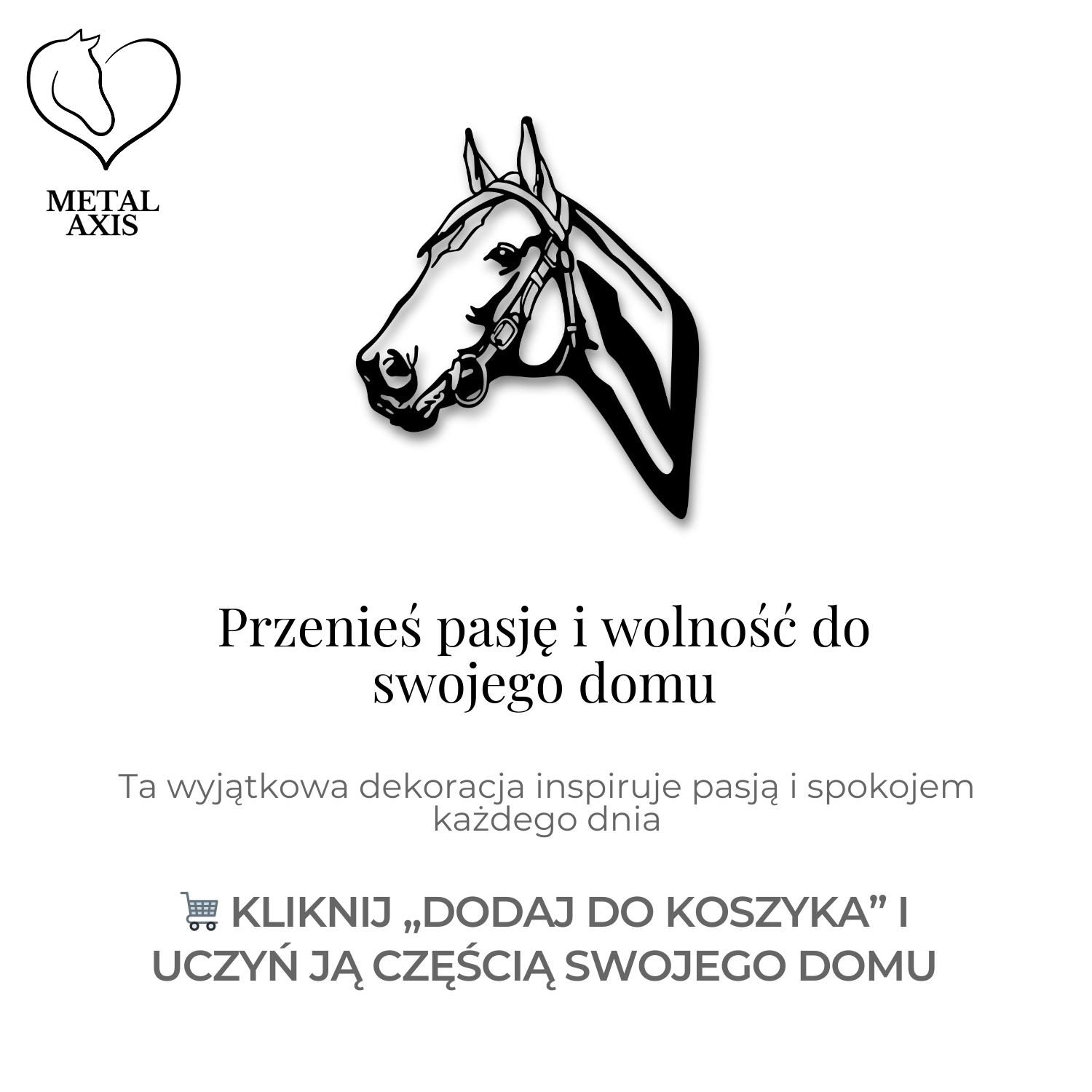 Głowa Konia – Harmonia i Duma na Twojej Ścianie - obrazek 5