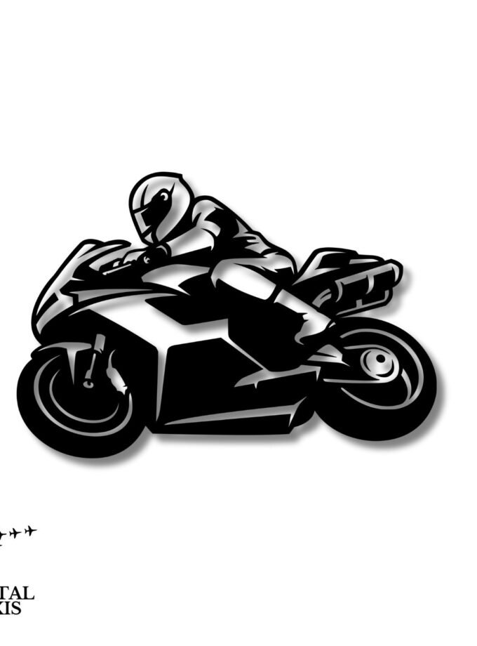 Motocyklista na Ścigaczu — Pasja, Szybkość i Adrenalina