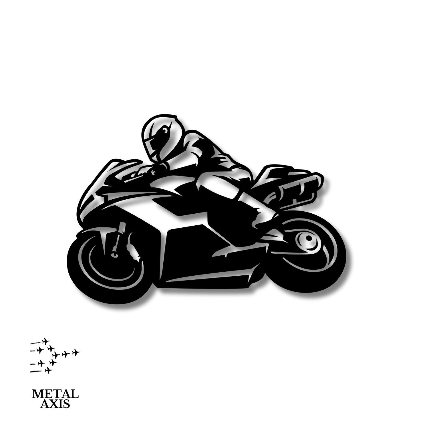 Motocyklista na Ścigaczu — Pasja, Szybkość i Adrenalina - obrazek 2