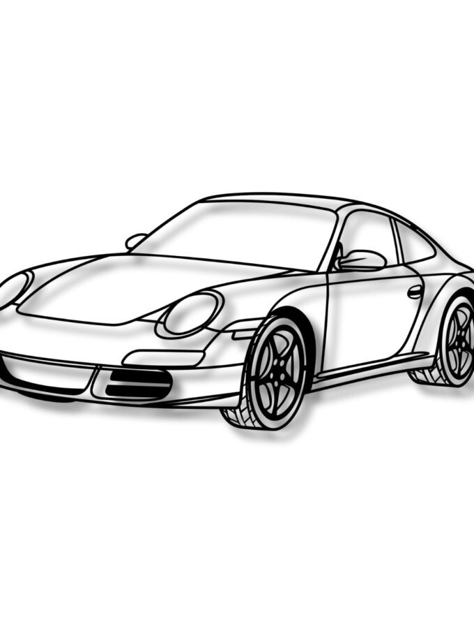 Porsche 997 Carrera S 2004 – Styl i Moc