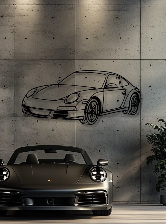 Porsche 997 Carrera S 2004 – Styl i Moc
